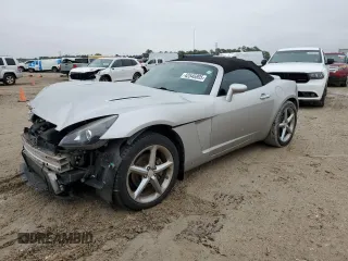 2008 Saturn Sky Red Line with VIN 1G8MF35X88Y125956, listed as a Copart auction lot 42546805 with 46,208 mi miles and Salvage Title. Bid and sale history available at carsss.com. Image 1.
