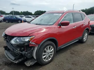 2017 Nissan Rogue SV with VIN JN8AT2MV4HW269841, listed as a Copart auction lot 62721085 with 73,600 mi miles and Salvage title. Bid and sale history available at DreamBid. Image 1.