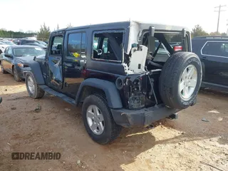 2017 Jeep Wrangler Unlimited Sport with VIN 1C4BJWDG7HL745466, listed as a IAAI auction lot 41040828 with 86,269 mi miles. Bid and sale history available at carsss.com. Image 3.