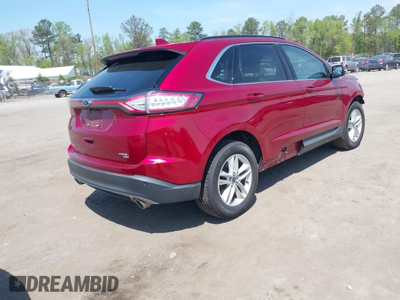 2017 Ford Edge SEL with VIN 2FMPK4J81HBB83273, listed as a IAAI auction lot 42044893 with 94,454 mi miles. Bid and sale history available at carsss.com. Image 4.