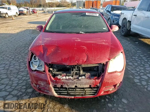 2007 Volkswagen Eos with VIN WVWAA71F37V022794, listed as a Copart auction lot 83050514 with 175,762 mi miles and Salvage Title. Bid and sale history available at DreamBid. Image 11.