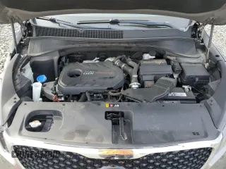 2018 Kia Sorento EX z VIN 5XYPH4A14JG357974, wystawiony jako Copart lot #54456085 z przebiegiem 98 957 mil mil oraz Szkoda całkowita • Salvage title. Historia ofert i sprzedaży dostępna na DreamBid. Obrazek 12.