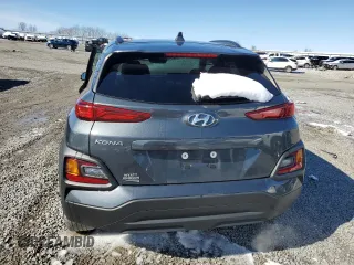 2020 Hyundai Kona SEL Plus with VIN KM8K62AA8LU525634, listed as a Copart auction lot 45044595 with 54,553 mi miles and Salvage Title. Bid and sale history available at carsss.com. Image 6.