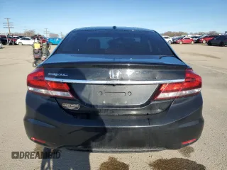 2013 Honda Civic EX with VIN 2HGFB2F88DH501007, listed as a Copart auction lot 46568865 with 138,645 mi miles and Salvage Title. Bid and sale history available at DreamBid. Image 6.
