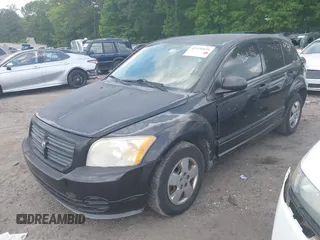 2008 Dodge Caliber SE with VIN 1B3HB28B48D644945, listed as a IAAI auction lot 42150641 with 202,883 mi miles. Bid and sale history available at carsss.com. Image 2.