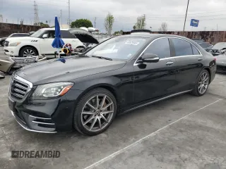 2018 Mercedes-Benz S S 450 with VIN WDDUG6GB3JA392741, listed as a Copart auction lot 50825865 with 336,407 mi miles and Clean Title. Bid and sale history available at carsss.com. Image 1.