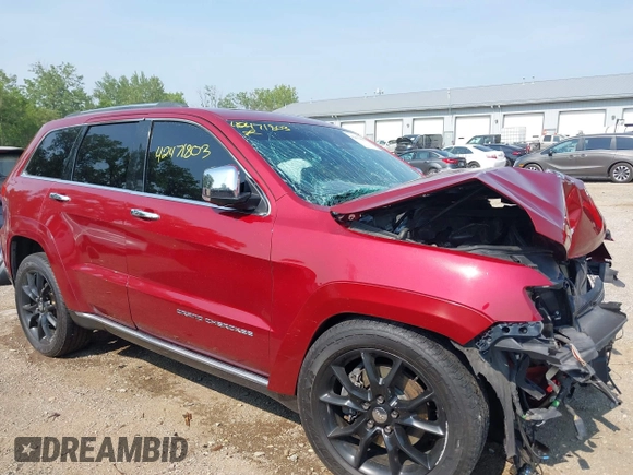 2014 Jeep Grand Cherokee Summit с VIN 1C4RJFJT0EC388918, выставлен на аукционе IAAI как лот 42471803 с пробегом 181 117 миль миль и . История ставок и продаж доступна на DreamBid. Изображение 6.