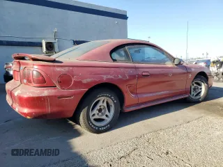 1996 Ford Mustang with VIN 1FALP4048TF192360, listed as a Copart auction lot 88455515 with 162,612 mi miles and Clean Title. Bid and sale history available at carsss.com. Image 3.