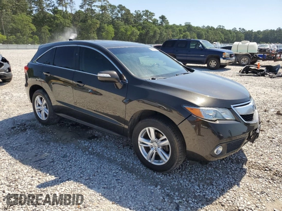 2015 Acura RDX Technology с VIN 5J8TB4H55FL013544, выставлен на аукционе Copart как лот 56795265 с пробегом 105 066 миль миль и Списание • Salvage title. История ставок и продаж доступна на DreamBid. Изображение 4.
