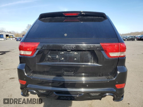 2012 Jeep Grand Cherokee SRT8 with VIN 1C4RJFDJ3CC152044, listed as a Copart auction lot 46886435 with 169,619 mi miles and Clean Title. Bid and sale history available at carsss.com. Image 6.