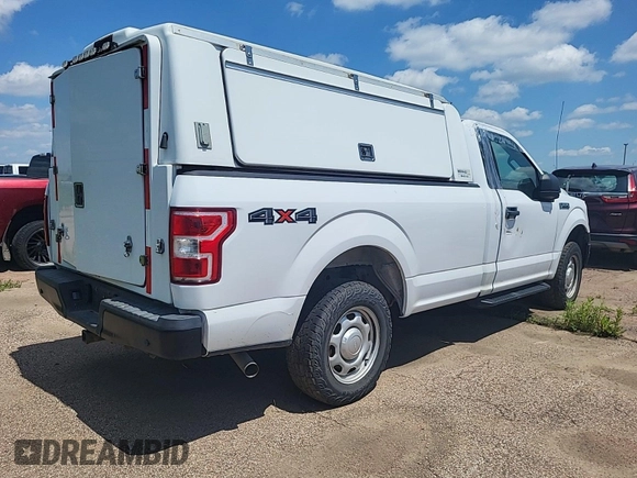 2018 Ford F-150 XL with VIN 1FTNF1EG9JKE87544, listed as a IAAI auction lot 42785435 with Not provided miles and . Bid and sale history available at DreamBid. Image 4.