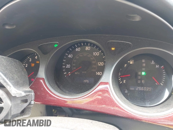 2005 Lexus ES 350 with VIN JTHBA30G155068000, listed as a IAAI auction lot 42190341 with 256,039 mi miles and . Bid and sale history available at DreamBid. Image 7.