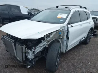 2021 Hyundai Santa Fe Limited with VIN 5NMS4DAL1MH363751, listed as a IAAI auction lot 41307189 with 30,156 mi miles. Bid and sale history available at carsss.com. Image 18.