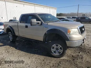 2007 Ford F-150 XLT with VIN 1FTPX14V57FB64454, listed as a Copart auction lot 47738945 with 214,892 mi miles and Salvage Title. Bid and sale history available at carsss.com. Image 4.