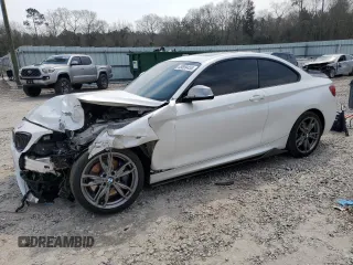 2015 BMW 2 Series M235i with VIN WBA1J7C53FV358543, listed as a Copart auction lot 48699455 with 30,200 mi miles and Salvage title. Bid and sale history available at DreamBid. Image 1.