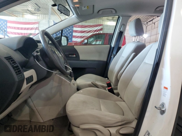 2010 Mazda 5 Sport with VIN JM1CR2W3XA0374407, listed as a Copart auction lot 61870014 with 196,210 mi miles and Salvage Title. Bid and sale history available at DreamBid. Image 7.