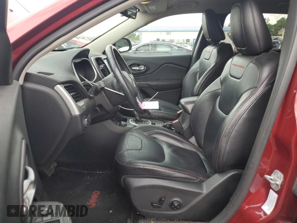 2014 Jeep Cherokee Trailhawk с VIN 1C4PJMBB6EW130595, выставлен на аукционе Copart как лот 58470065 с пробегом 131 303 миль миль и Списание • Salvage title. История ставок и продаж доступна на DreamBid. Изображение 7.
