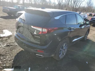 2024 Acura RDX w/Technology Package with VIN 5J8TC2H50RL020343, listed as a Copart auction lot 43534655 with 8,666 mi miles and Salvage Title. Bid and sale history available at carsss.com. Image 3.
