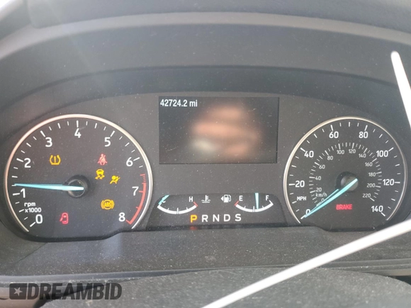 2019 Ford EcoSport Titanium with VIN MAJ6S3KL1KC291709, listed as a Copart auction lot 46219465 with 42,724 mi miles and Salvage Title. Bid and sale history available at DreamBid. Image 9.
