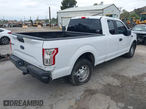 2016 Ford F-150 XL with VIN 1FTEX1C82GKF19719, listed as a IAAI auction lot 42194417 with 117,207 mi miles and . Bid and sale history available at DreamBid. Image 4.