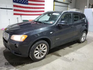 2013 BMW X3 xDrive28i with VIN 5UXWX9C50D0D08990, listed as a Copart auction lot 51432345 with 101,053 mi miles and Salvage Title. Bid and sale history available at DreamBid. Image 1.