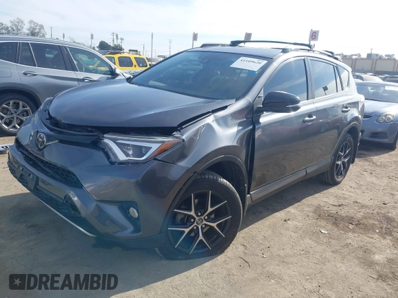 2017 Toyota RAV4 SE z VIN JTMNFREV9HJ706600, wystawiony jako IAAI lot #41109620 z przebiegiem 53 386 mil mil oraz . Historia ofert i sprzedaży dostępna na DreamBid. Obrazek 2.
