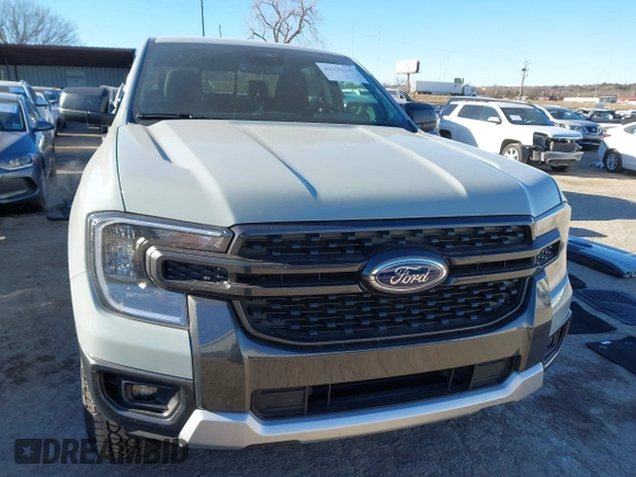 2024 Ford Ranger XLT with VIN 1FTER4GH3RLE33483, listed as a IAAI auction lot 41254447 with 1,938 mi miles. Bid and sale history available at carsss.com. Image 12.