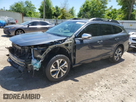 2021 Subaru Outback Touring with VIN 4S4BTAPCXM3129191, listed as a Copart auction lot 52523065 with 64,353 mi miles and Non repairable. Bid and sale history available at DreamBid. Image 1.