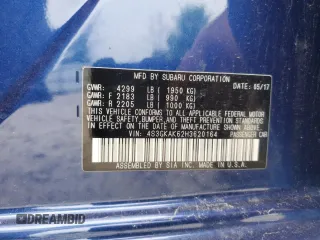 2017 Subaru Impreza Special Sports с VIN 4S3GKAK62H3620164, выставлен на аукционе Copart как лот 59481535 с пробегом 90 285 миль миль и Чистый • Clean title. История ставок и продаж доступна на DreamBid. Изображение 12.
