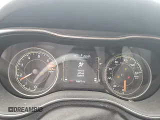 2020 Jeep Cherokee Latitude Plus with VIN 1C4PJMLB3LD530685, listed as a Copart auction lot 57347884 with 94,807 mi miles and Salvage Title. Bid and sale history available at carsss.com. Image 9.