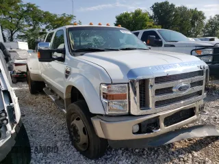 2008 Ford F-450 XL with VIN 1FTXW43R78ED59892, listed as a Copart auction lot 68845314 with 210,681 mi miles and Salvage Title. Bid and sale history available at carsss.com. Image 4.