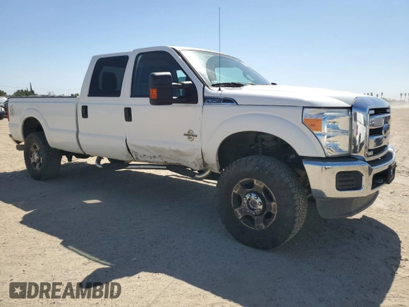 2015 Ford F-350 Platinum with VIN 1FT8W3BT1FEC81313, listed as a Copart auction lot 60572295 with 140,443 mi miles and Salvage title. Bid and sale history available at DreamBid. Image 4.