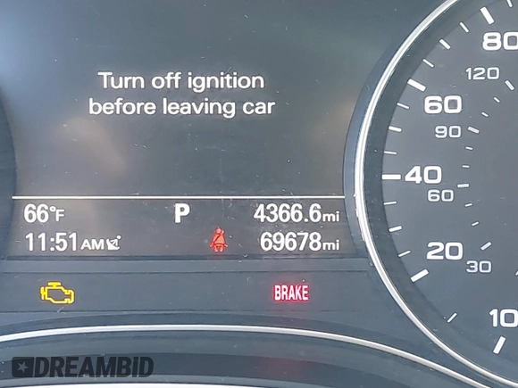 2018 Audi A6 Prestige with VIN WAUH3AFC9JN047482, listed as a IAAI auction lot 41763615 with 69,678 mi miles and . Bid and sale history available at DreamBid. Image 15.