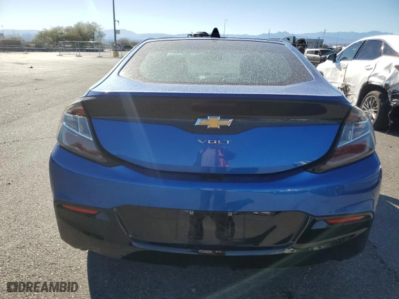 2017 Chevrolet Volt LT with VIN 1G1RA6S56HU104134, listed as a Copart auction lot 77749244 with 123,186 mi miles and Salvage Title. Bid and sale history available at carsss.com. Image 6.