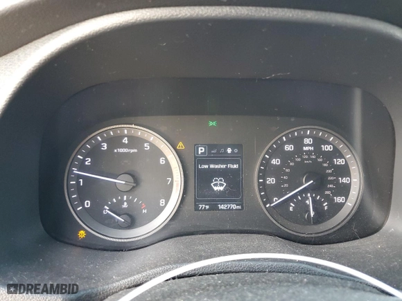 2016 Hyundai Tucson SE with VIN KM8J3CA45GU144379, listed as a Copart auction lot 42933845 with 142,770 mi miles and Salvage Title. Bid and sale history available at carsss.com. Image 9.