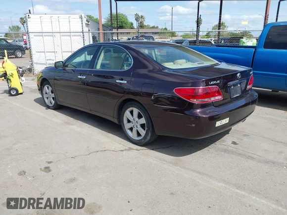 2005 Lexus ES 350 z VIN JTHBA30G455131431, wystawiony jako IAAI lot #41900309 z przebiegiem Nie podano mil oraz . Historia ofert i sprzedaży dostępna na DreamBid. Obrazek 3.