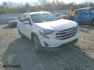 2020 GMC Terrain SLT with VIN 3GKALPEV2LL307531, listed as a Copart auction lot 48974975 with 0 mi miles and Salvage Title. Bid and sale history available at carsss.com. Image 11.