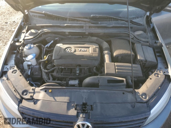2014 Volkswagen Jetta Sedan SE with VIN 3VWD17AJ2EM359785, listed as a Copart auction lot 46914755 with 148,504 mi miles and Salvage Title. Bid and sale history available at carsss.com. Image 12.