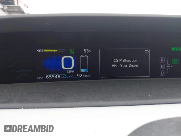 2017 Toyota Prius Plus z VIN JTDKARFPXH3034892, wystawiony jako IAAI lot #42376800 z przebiegiem 65 548 mil mil oraz . Historia ofert i sprzedaży dostępna na DreamBid. Obrazek 7.