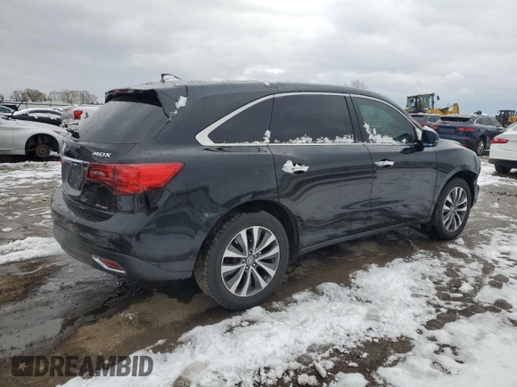 2015 Acura MDX Technology z VIN 5FRYD4H66FB029339, wystawiony jako Copart lot #85074004 z przebiegiem 152 589 mil mil oraz Szkoda całkowita • Salvage title. Historia ofert i sprzedaży dostępna na DreamBid. Obrazek 3.