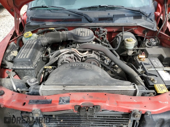 1999 Dodge Dakota SLT with VIN 1B7GG22X7XS101535, listed as a Copart auction lot 71592334 with 151,644 mi miles and Salvage Title. Bid and sale history available at DreamBid. Image 12.
