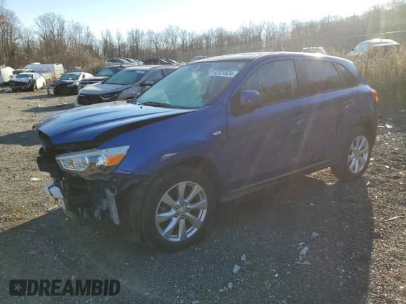 2015 Mitsubishi Outlander ES z VIN 4A4AP3AUXFE002703, wystawiony jako Copart lot #53451505 z przebiegiem 24 774 mil mil oraz Nie do naprawy • Non repairable. Historia ofert i sprzedaży dostępna na DreamBid. Obrazek 1.