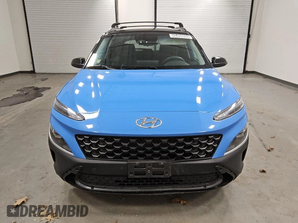 2022 Hyundai Kona SEL with VIN KM8K6CAB0NU771174, listed as a Copart auction lot 45456695 with 34,120 mi miles and Clean Title. Bid and sale history available at DreamBid. Image 5.
