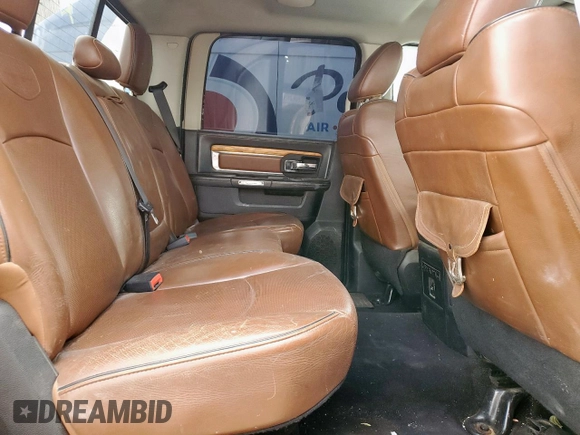 2013 Ram 2500 Laramie Longhorn with VIN 3C6UR5GL7DG519835, listed as a Copart auction lot 62495175 with 340,739 mi miles and Clean title. Bid and sale history available at DreamBid. Image 11.