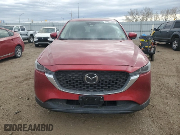 2023 Mazda CX-5 2.5 S Premium Package with VIN JM3KFBDMXP0135651, listed as a Copart auction lot 50531605 with 36,656 mi miles and Salvage Title. Bid and sale history available at carsss.com. Image 5.