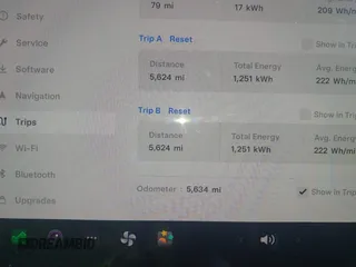 2023 Tesla Model 3 with VIN 5YJ3E1EA9PF546264, listed as a IAAI auction lot 41657055 with 5,634 mi miles and . Bid and sale history available at DreamBid. Image 7.