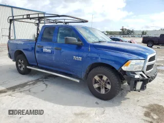 2018 Ram 1500 Tradesman with VIN 1C6RR6FT2JS211103, listed as a Copart auction lot 85976124 with 347,748 mi miles and Salvage title. Bid and sale history available at DreamBid. Image 4.