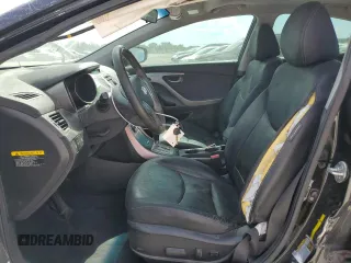 2013 Hyundai Elantra Limited with VIN KMHDH4AE4DU690826, listed as a Copart auction lot 55066595 with 75,059 mi miles and Salvage Title. Bid and sale history available at DreamBid. Image 7.
