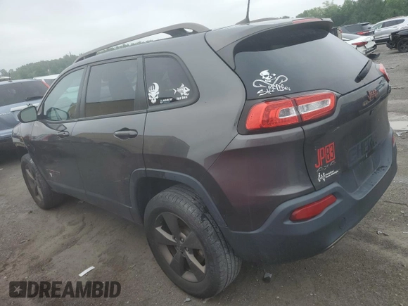 2017 Jeep Cherokee Latitude with VIN 1C4PJMCB9HW512414, listed as a Copart auction lot 54179234 with 89,462 mi miles and Salvage title. Bid and sale history available at DreamBid. Image 2.