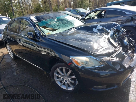 2006 Lexus GS 300 with VIN JTHCH96S360013156, listed as a IAAI auction lot 41985351 with 168,214 mi miles and . Bid and sale history available at DreamBid. Image 1.